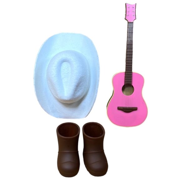 Our Generation Doll 18- Inch Doll Guitar Cowboy Hat Boots Toy - Picture 2 of 6